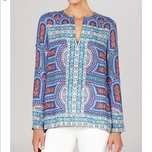 BCBG MaxAzria Tunic Blouse  Size Large